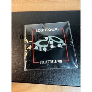 Loot Gaming Pin Bowser Wrist Cuff Spiked Bracelet Super Mario Brothers